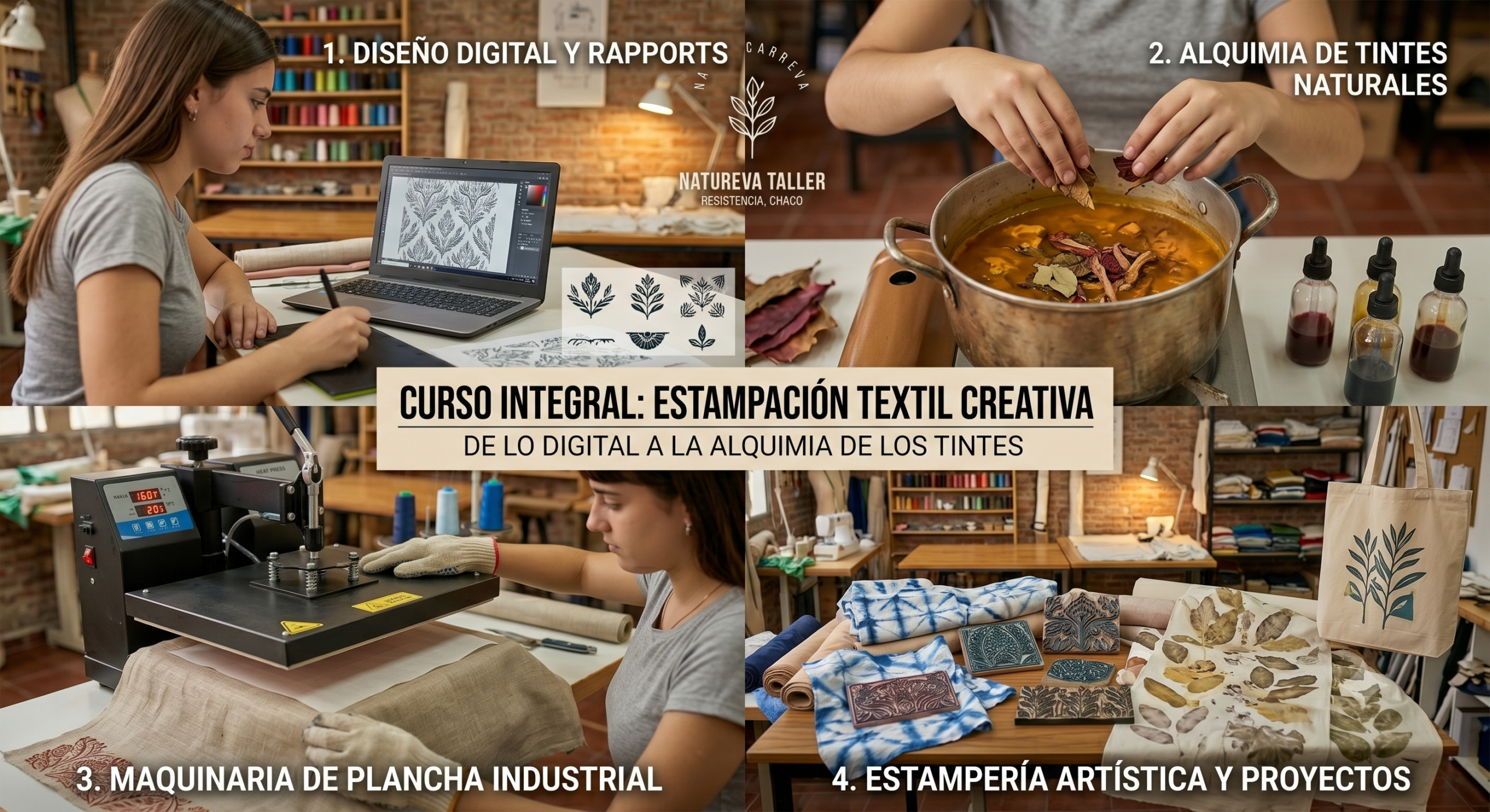 Taller de Estampación y Diseño Textil